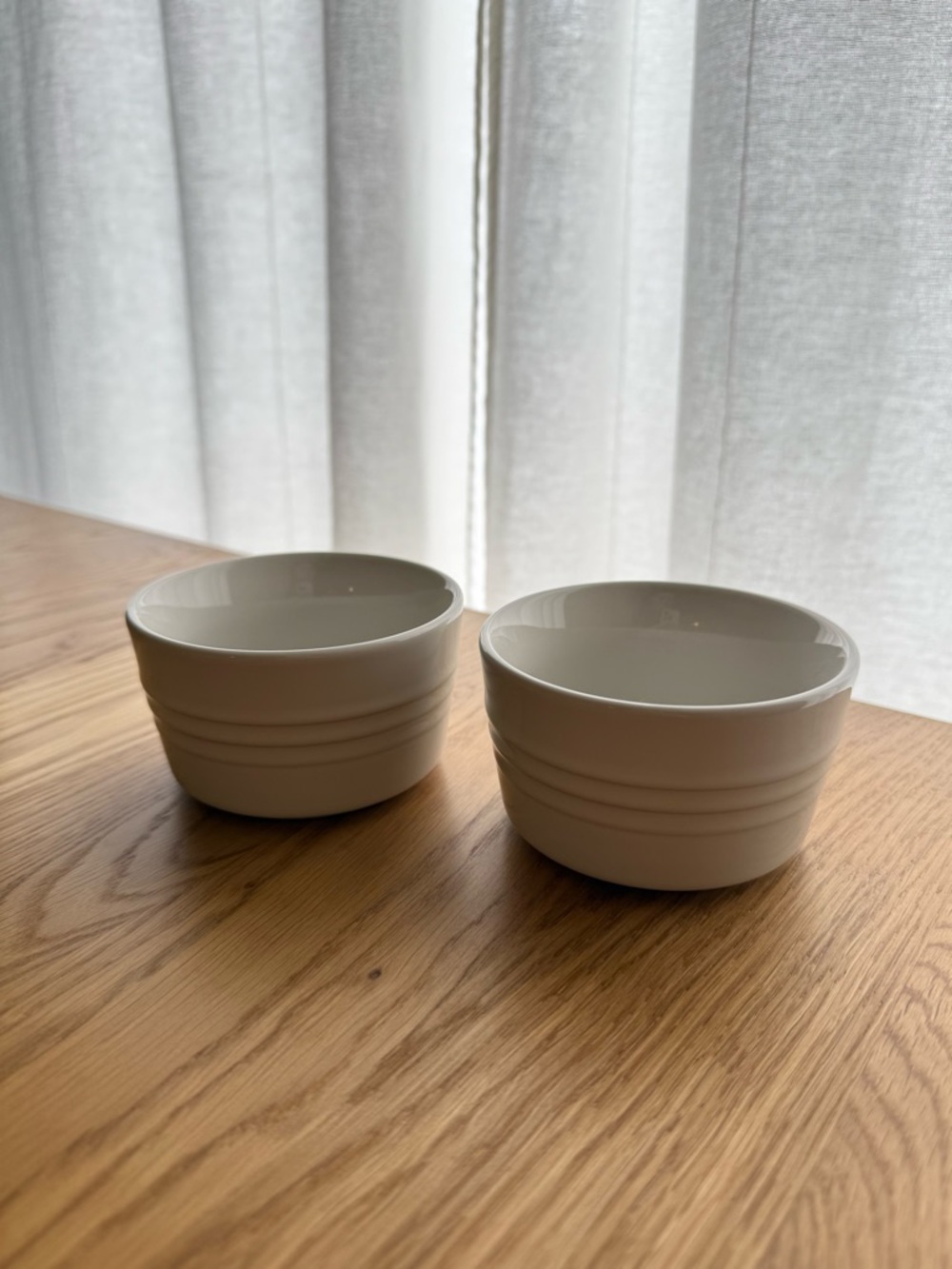 Le Creuset White Ramekin Set